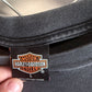 Vintage Harley Davidson Cow Skull Ohio Biker Graphic Tee Size Large