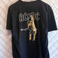 Vintage Y2K AC/DC Band Graphic Tee Size Large