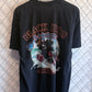 Vintage Black Hog Saloon Aruba Biker Graphic Tee Size Large