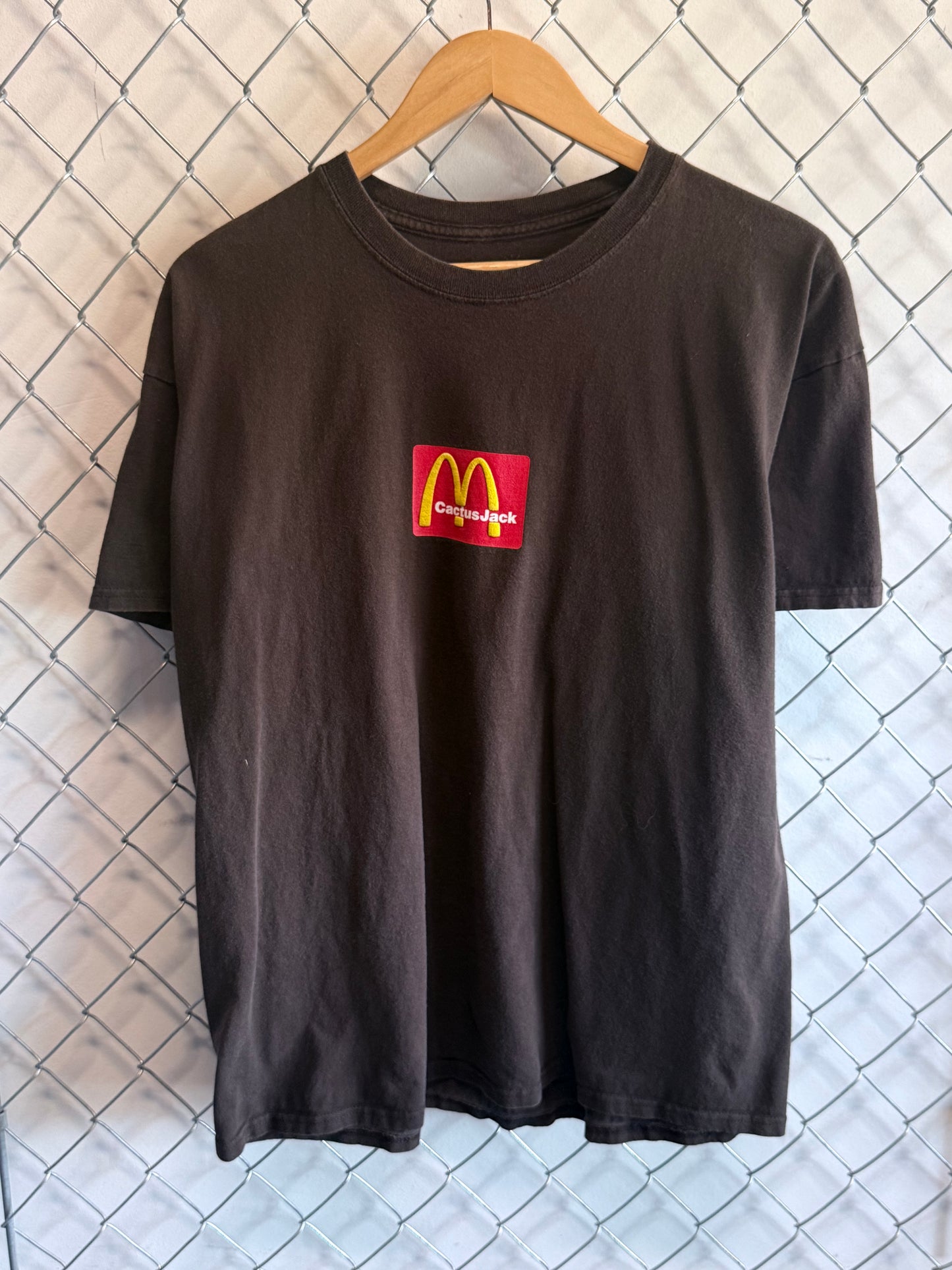Travis Scott x McDonalds Cactus Jack Graphic Tee Size Large