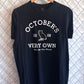 Octobers Very Own OVO Same City Same Friends Tee Size Large