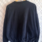Vintage Hanes Black Blank Crewneck Sweater Size Large