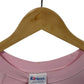 Vintage 80's Hanes Grandma Style Sheep Pink Sweater Size Large