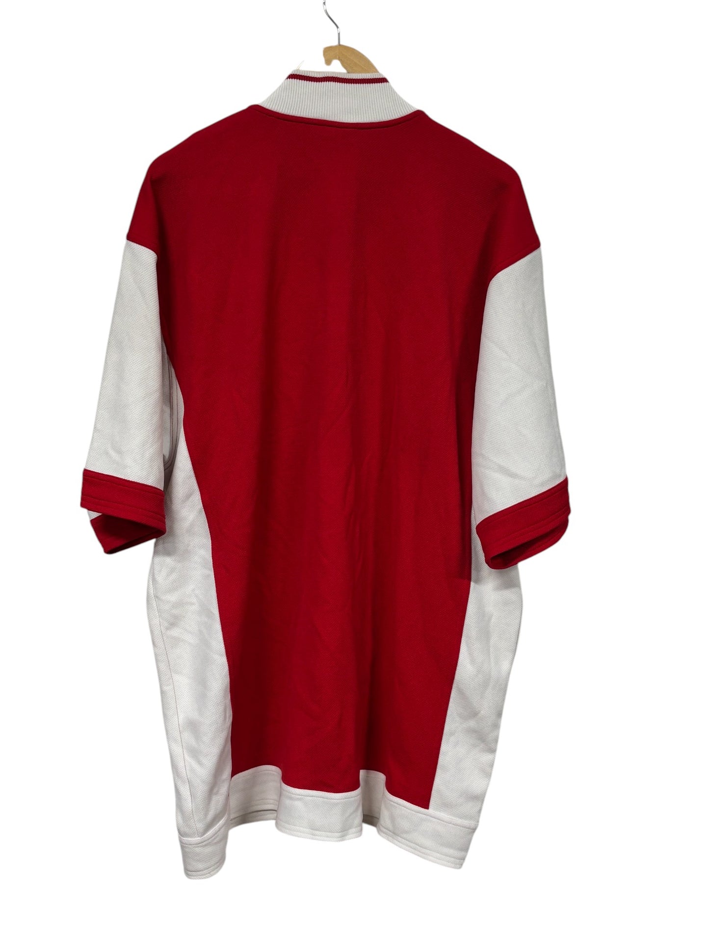 Vintage 90's Team Nike Red White Shooting Shirt Size XL Tall