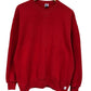 Vintage 90's Russell Athletic Made in USA Red Blank Sweater Size XL