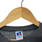 Vintage 90's Russell Athletic Made in USA Grey Blank Sweater Size Medium