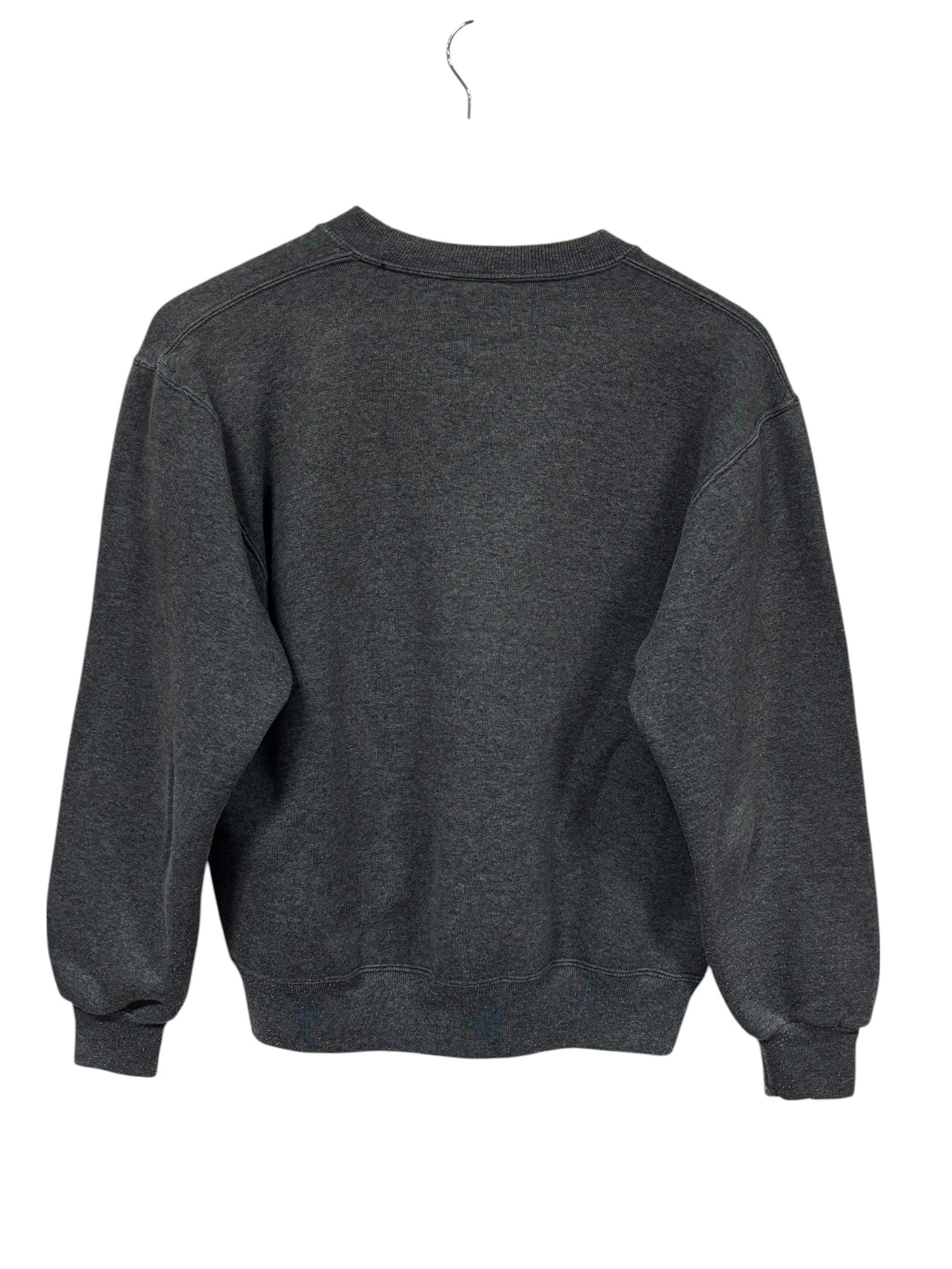 Vintage 90's Russell Athletic Made in USA Grey Blank Sweater Size