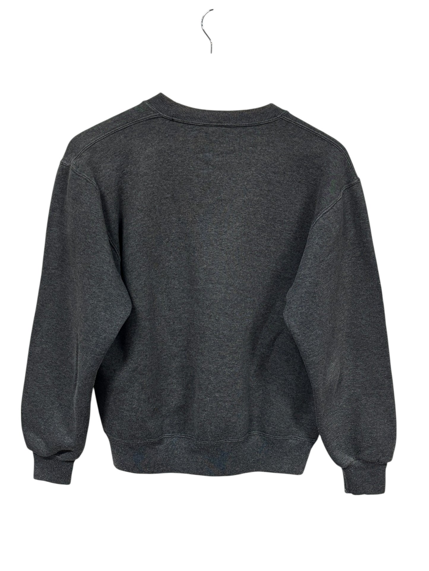Vintage 90's Russell Athletic Made in USA Grey Blank Sweater Size Medium