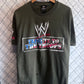 Vintage Y2K WWE Wrestling Tribute to the Troops Graphic Tee Size Large