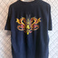 Vintage Y2K No Fear Skate Grunge Dragon Graphic Tee Size XL