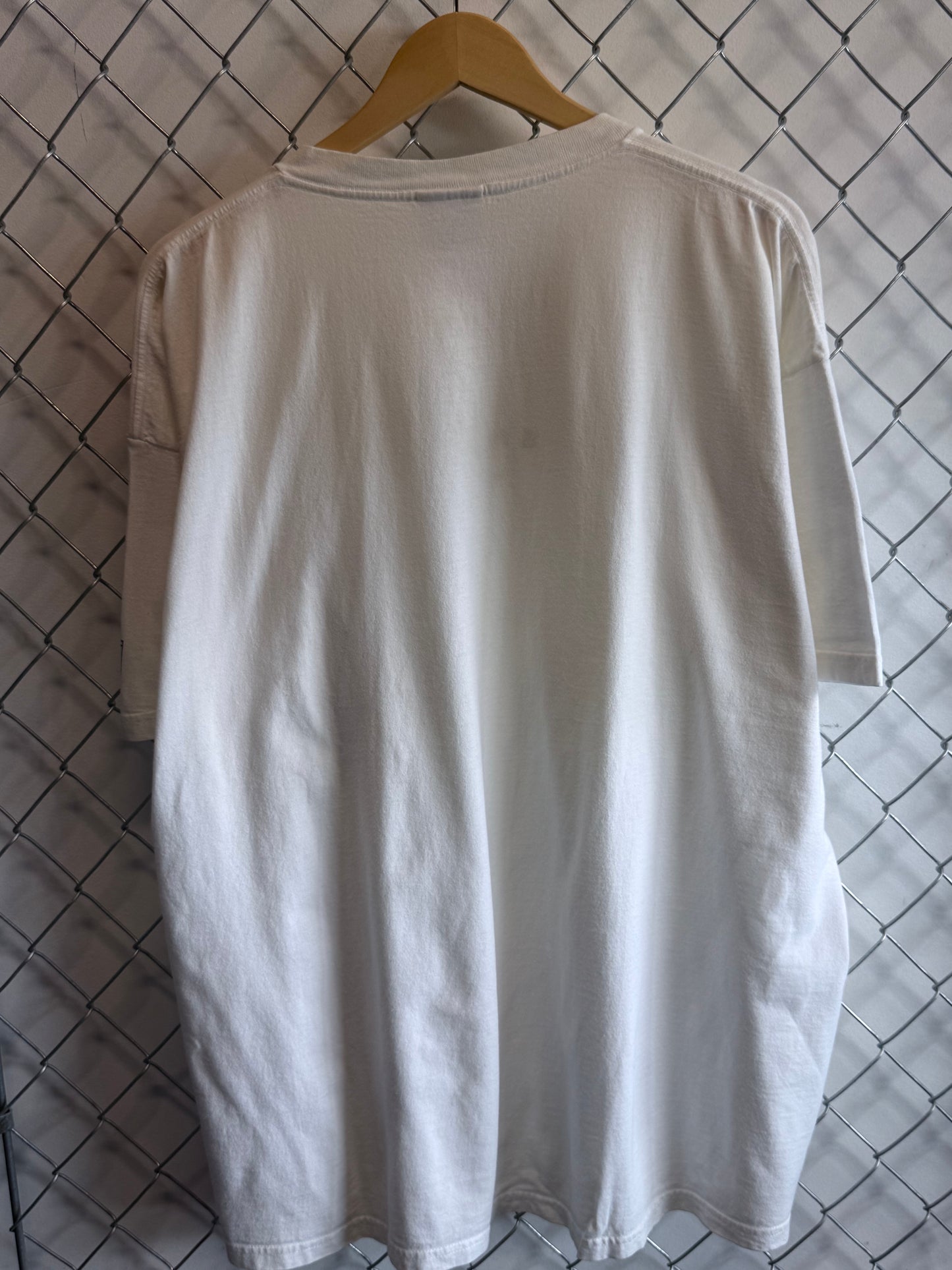 Vintage 90's Nike Challenge Court Tennis Center Swoosh Tee Size XXL