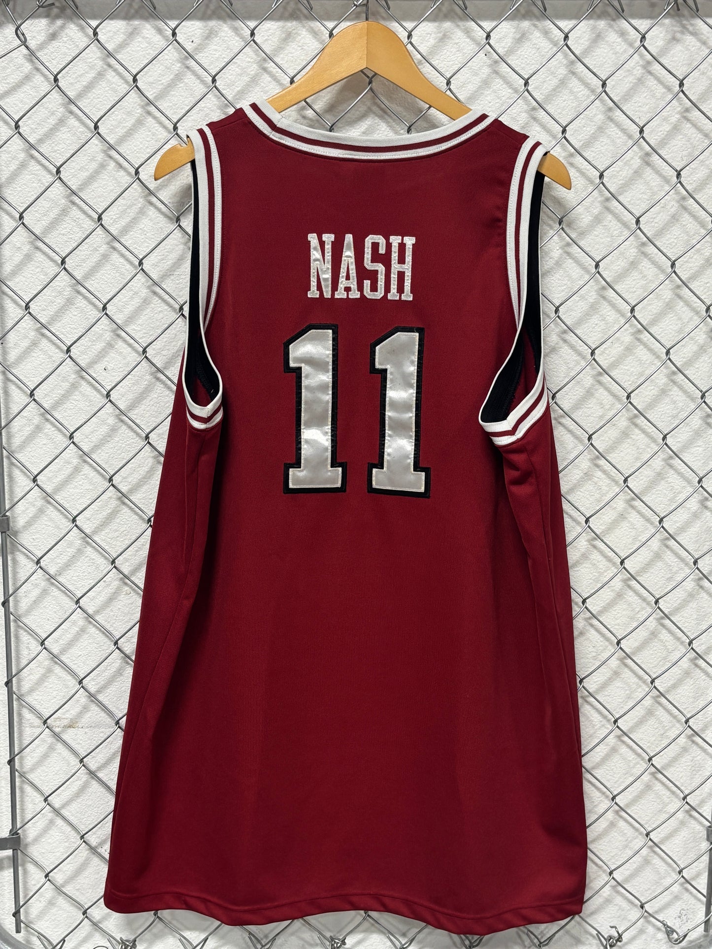 Vintage Nike Santa Clara #11 Steve Nash Throwback Jersey Size XL