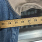 Vintage 90's Billings Montana USPS Denim Bomber Jacket Size XL