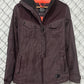 Vintage Women's Nike SB Purple Parka Jacket Size Small