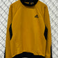 Adidas Cold Rdy Yellow Long Sleeve Mock Neck Shirt Size Medium