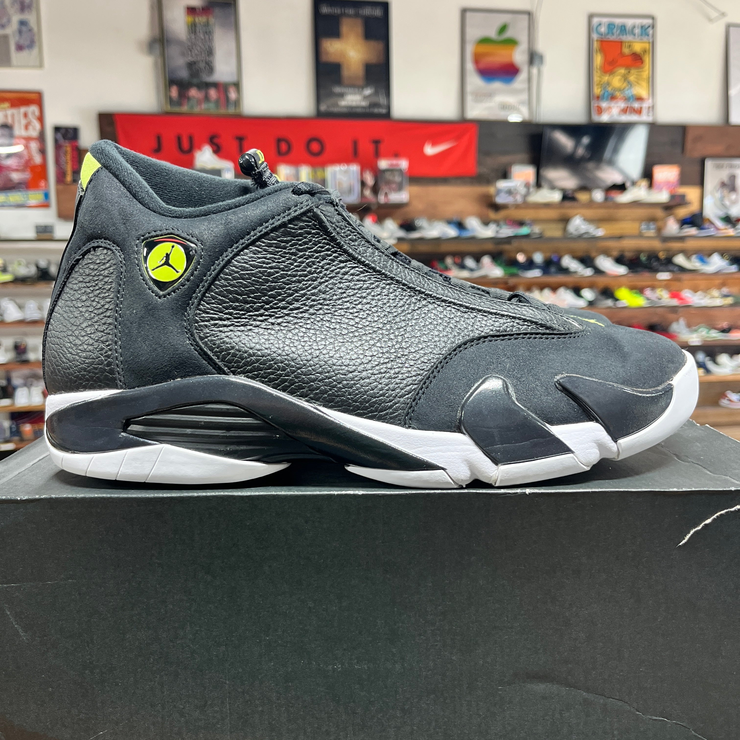 Jordan 14 Indiglo Size 11 the basement