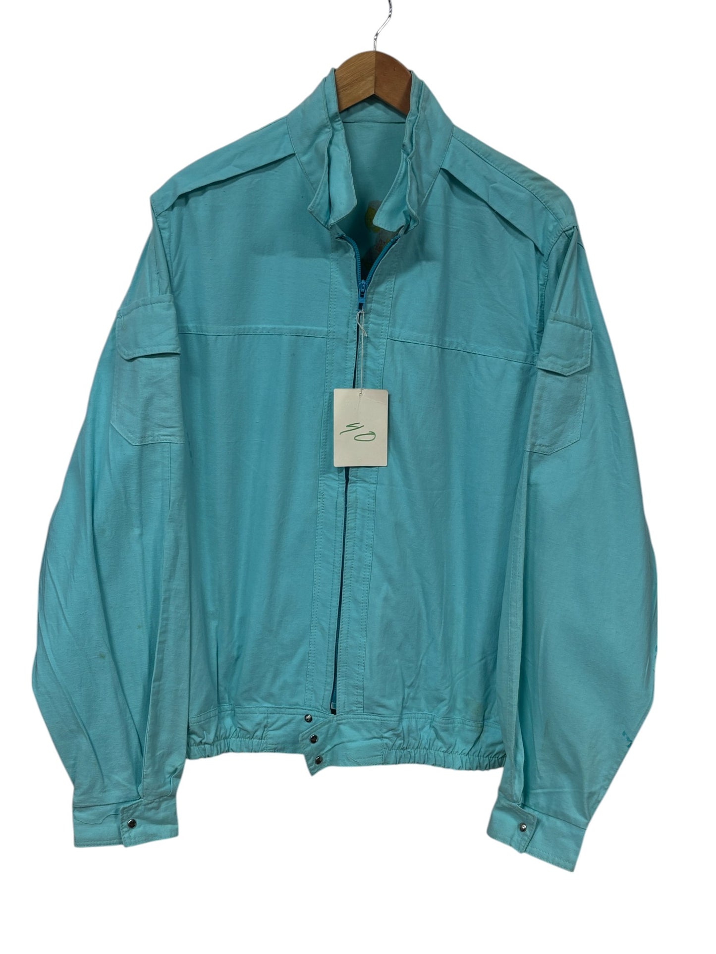 Vintage 90's Cancun Mexico Wild Birds Nature Zip Up Jacket Size Large
