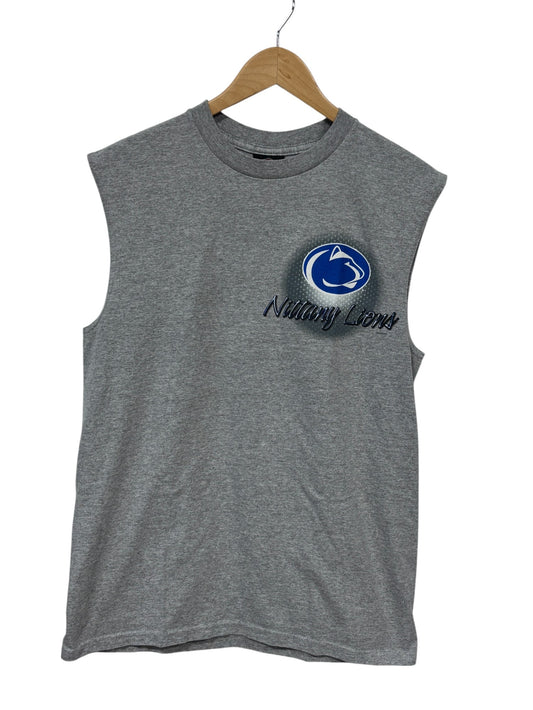 Harley Davidson Penn State Nittany Lions Cutoff Biker Tee Size Medium