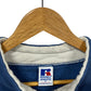 Vintage 90's Russell Athletic Blank Blue Mockneck Sweater Size Large