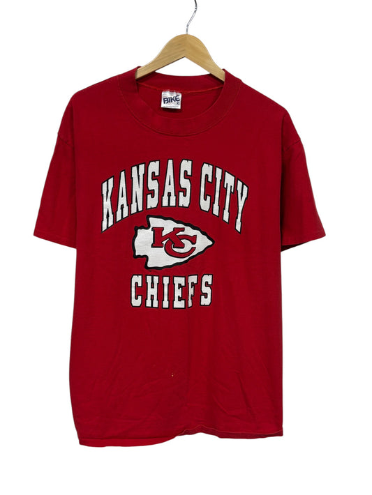 Vintage 90's Kansas City Chiefs NFL Logo Graphic Tee Size XL