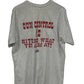 Vintage Y2K Gun Control Hitting What You Aim At Graphic Tee Size Large
