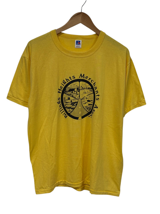 Vintage 90's Billings Montana Heights Merchants Association Tee Size Large