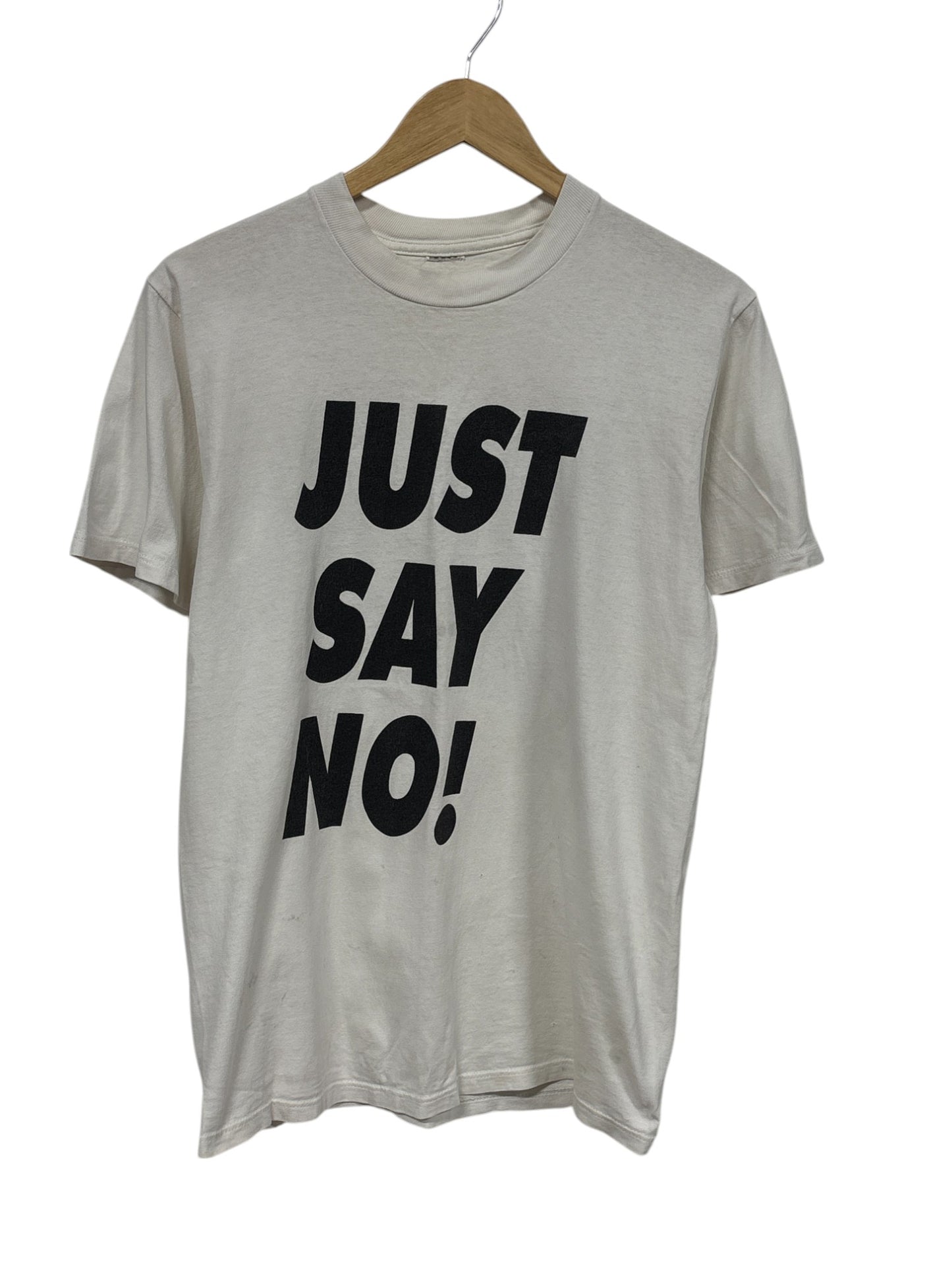 Vintage 90's Just Say No Montana Grizzlies Don't Be Bobcats Tee Size Medium