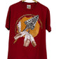Vintage 90's Native American Arrowhead Big Print Graphic Tee Size Large