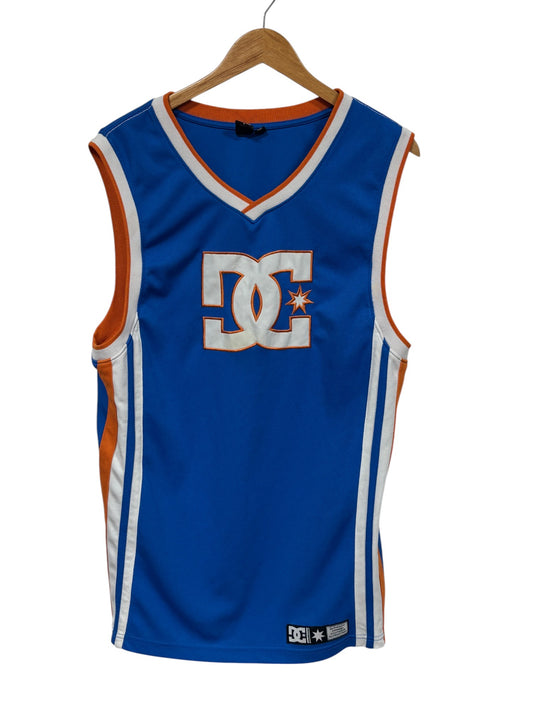 Vintage Y2K DC Skateboard Basketball Jersey Size L/XL