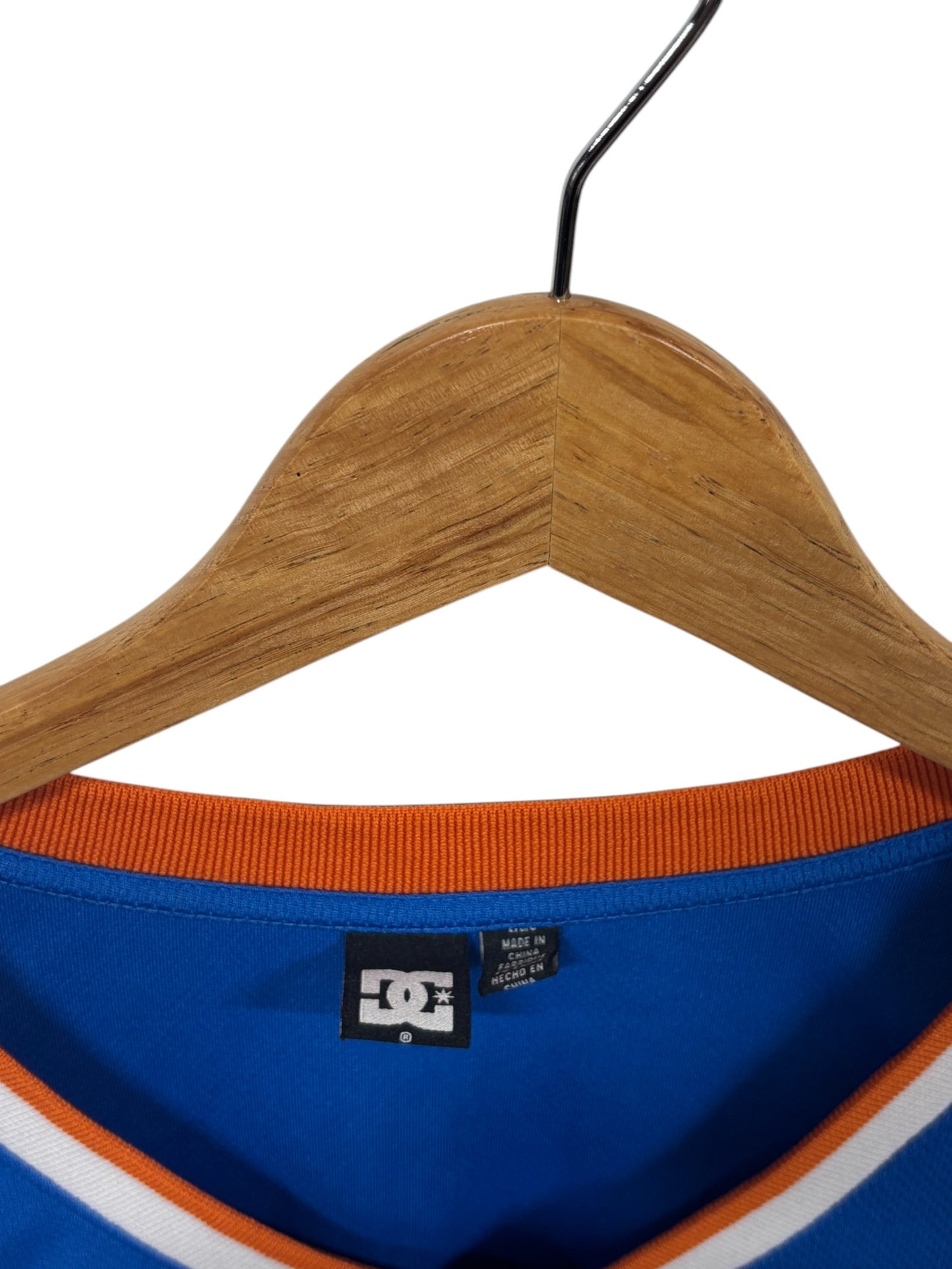 Vintage Y2K DC Skateboard Basketball Jersey Size L/XL