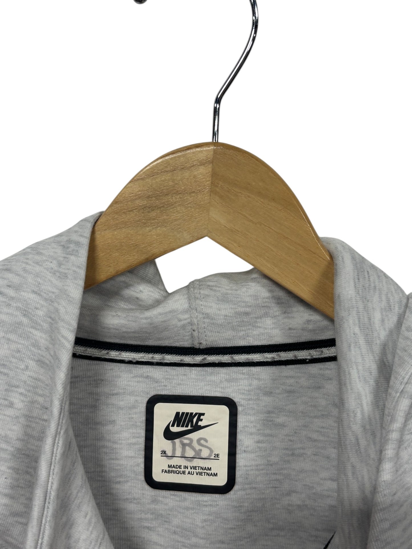 Grey Nike Tech Fleece Zip Up Size XXL