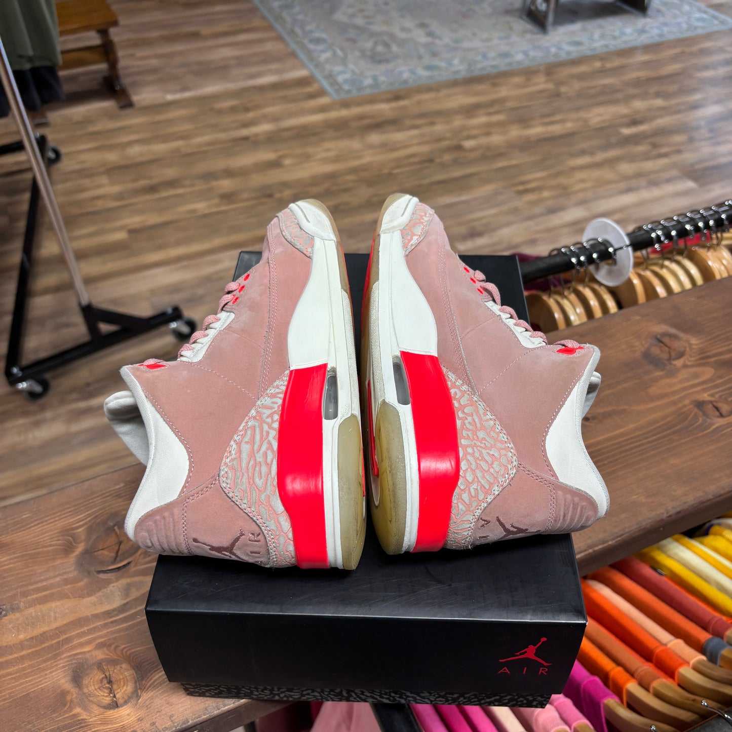 Jordan 3 'Rust Pink' Size 9W/7.5M