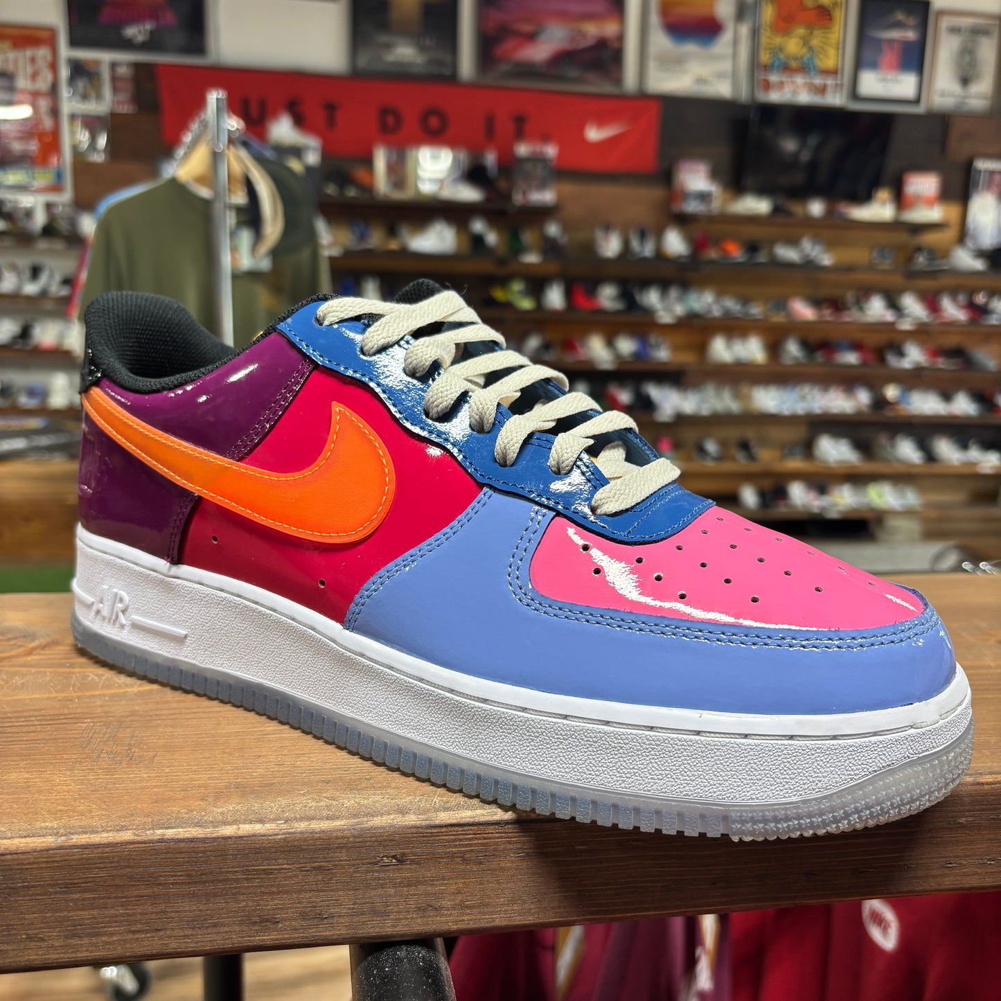 Nike Air Force 1 Low 'UNDFTD Total Orange' Size 11