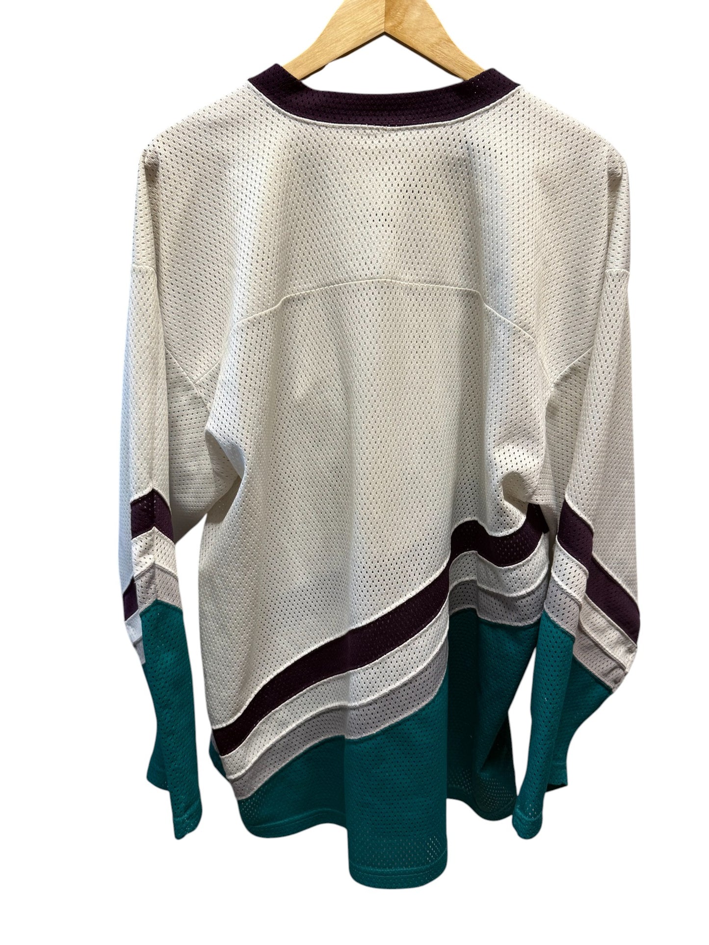 Vintage 90's CCM Anaheim Ducks NHL Hockey Jersey Size Large