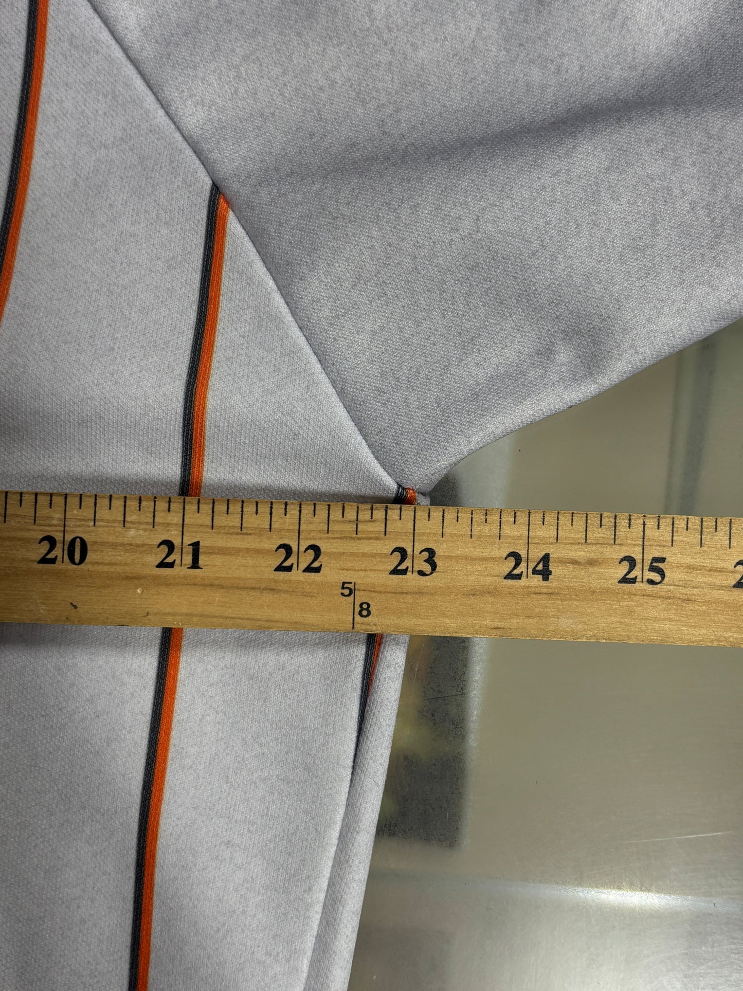 Vintage Russell Athletic San Francisco Giants Pinstripe Baseball Jersey Size Large