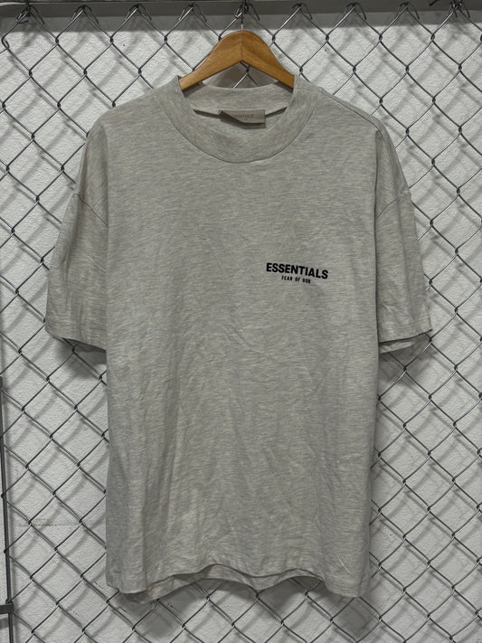 Fear of God Essentials Grey Tee Size Large