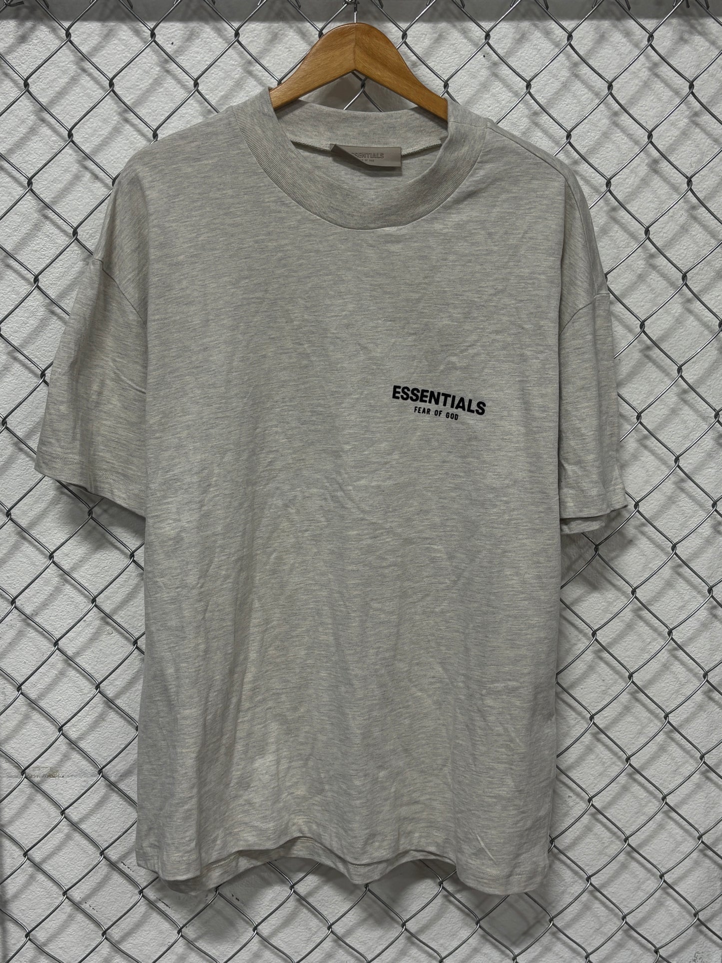 Fear of God Essentials Grey Tee Size Large