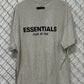Fear of God Essentials Grey Tee Size Large