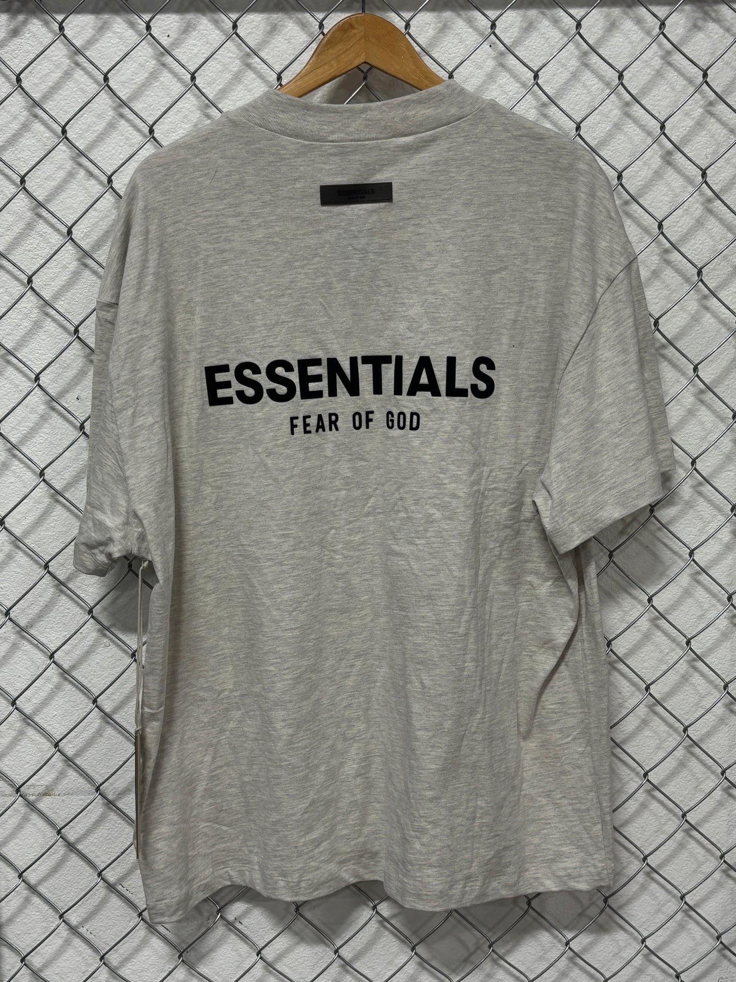 Fear of God Essentials Grey Tee Size Large
