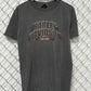 Harley Davidson Classic Motorcycles Grey Biker Graphic Tee Size Medium
