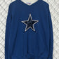 Vintage 90's Starter Dallas Cowboys Star NFL Logo Sweater Size Large