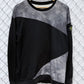 Stone Island Two Tone Black Grey Sweater Jumper Size Large
