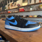 Jordan 1 Low 'University Blue Black' Size 10.5