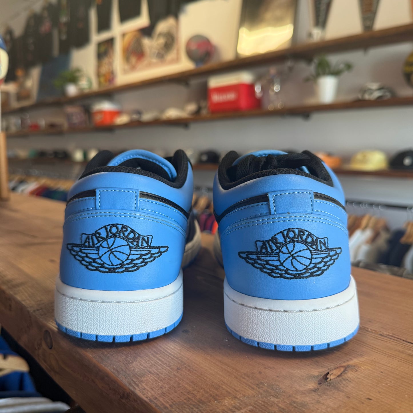 Jordan 1 Low 'University Blue Black' Size 10.5