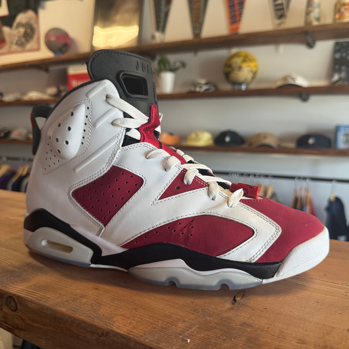 Jordan 6 'Carmine' Size 10.5