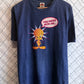Vintage Looney Tunes Tweety Bird Mess With Me Cartoon Tee Size Large