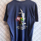 Vintage Looney Tunes Tweety Bird Mess With Me Cartoon Tee Size Large
