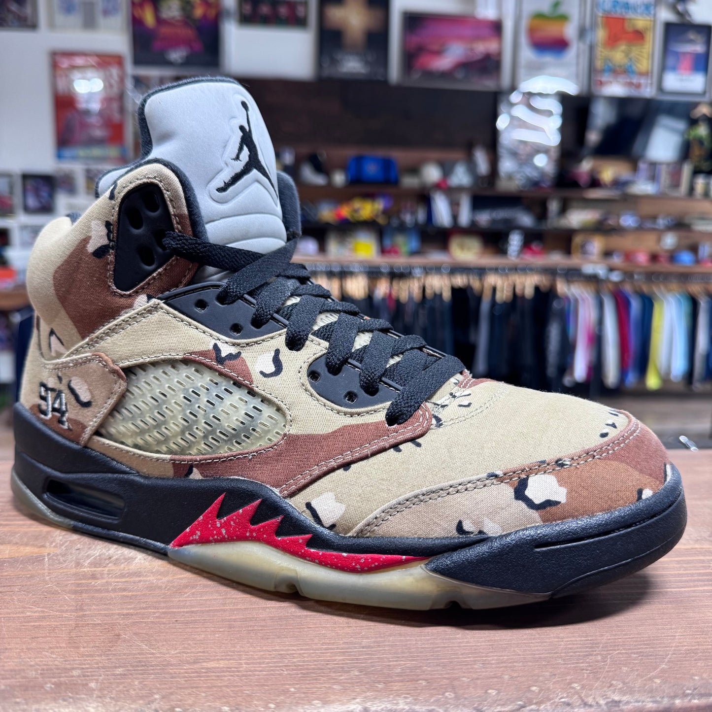 Jordan 5 'Supreme Desert Camo' Size 9