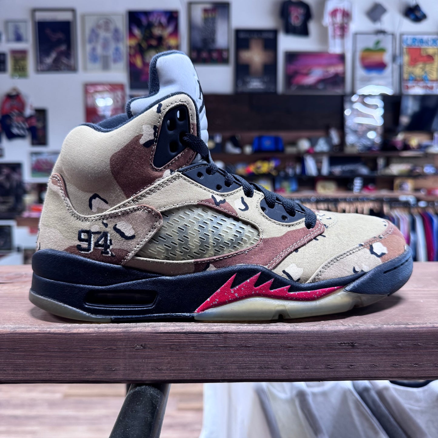Jordan 5 'Supreme Desert Camo' Size 9