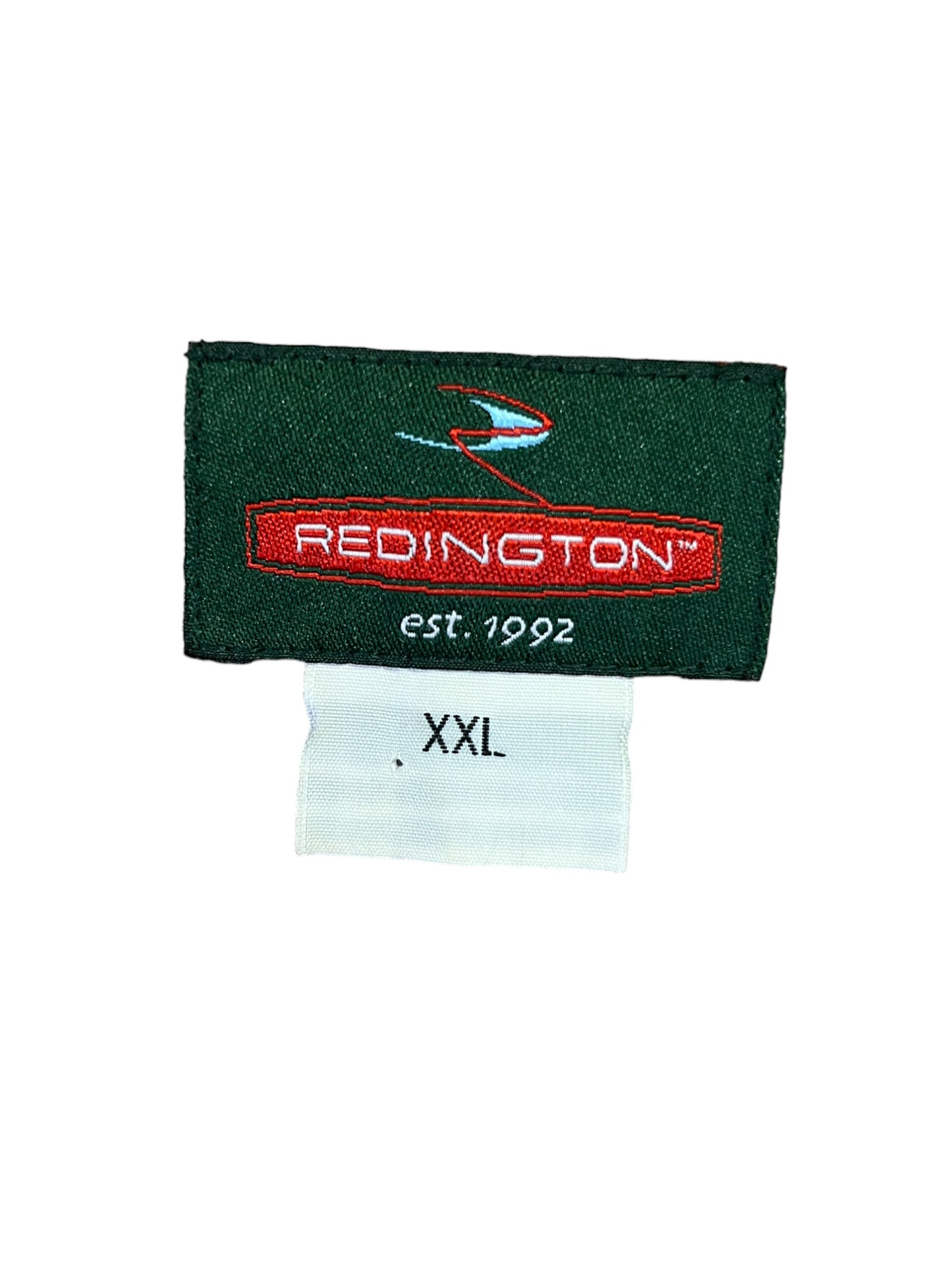 Vintage Redington Hunting Fishing Cargo Zip Up Vest Size XXL